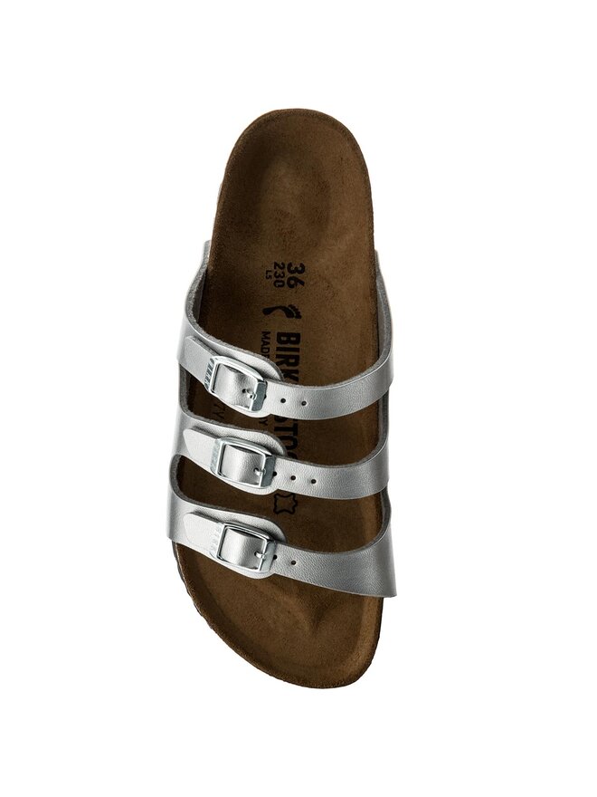 Birkenstock florida graceful silver new arrivals