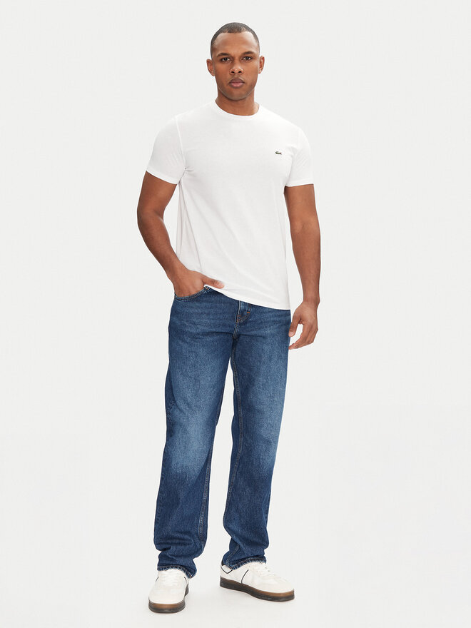 Lacoste Lacoste Футболка TH6709 Білий Regular Fit