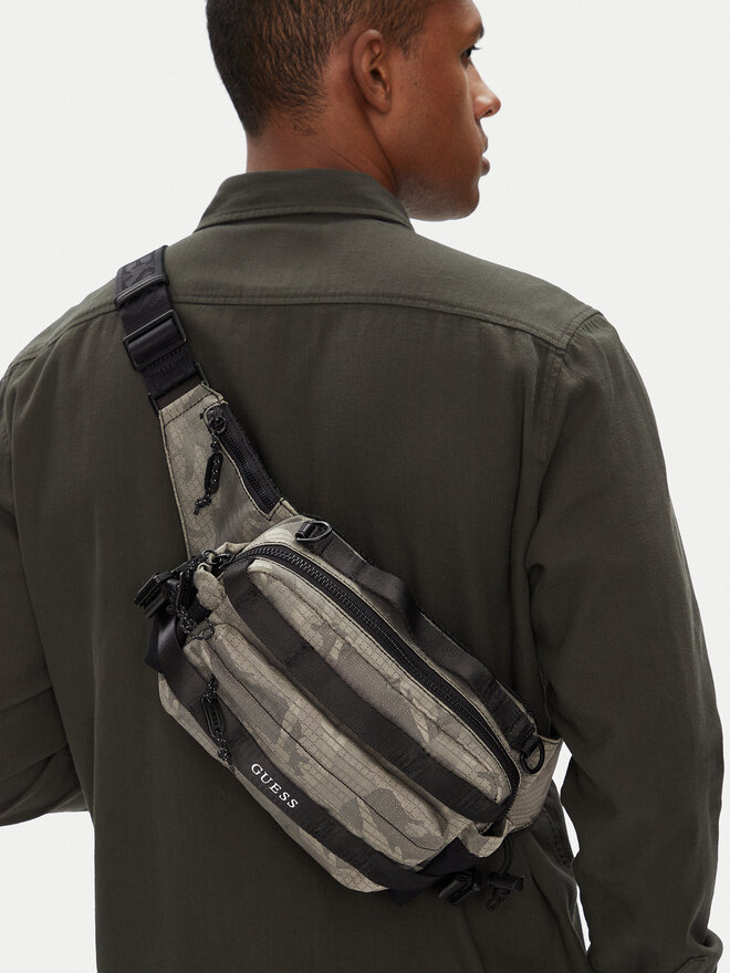 Guess Gürteltasche Guess HMASNC P5337 Khakifarben