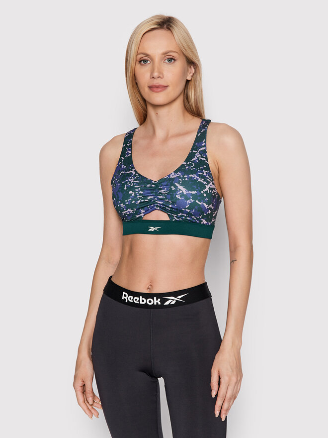 Reebok Reebok Špotni nedrček Modern Safari HK4806 Zelena