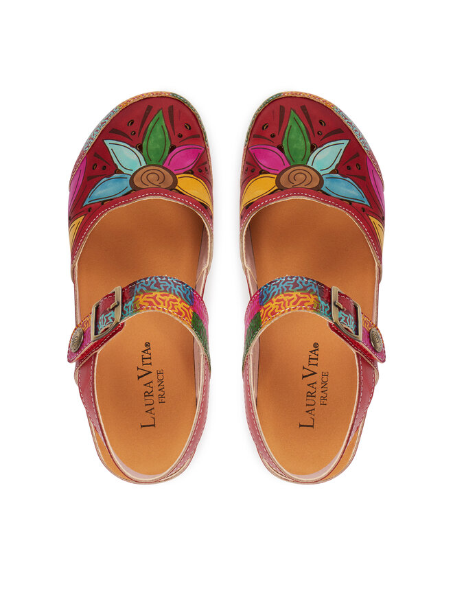 Laura Vita Sandalen Laura Vita Facscineo 02 Rot