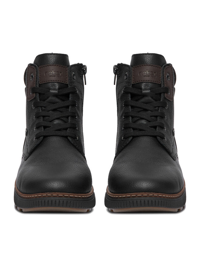 Rieker Schnürschuhe Rieker CEO-B3343-00 Schwarz