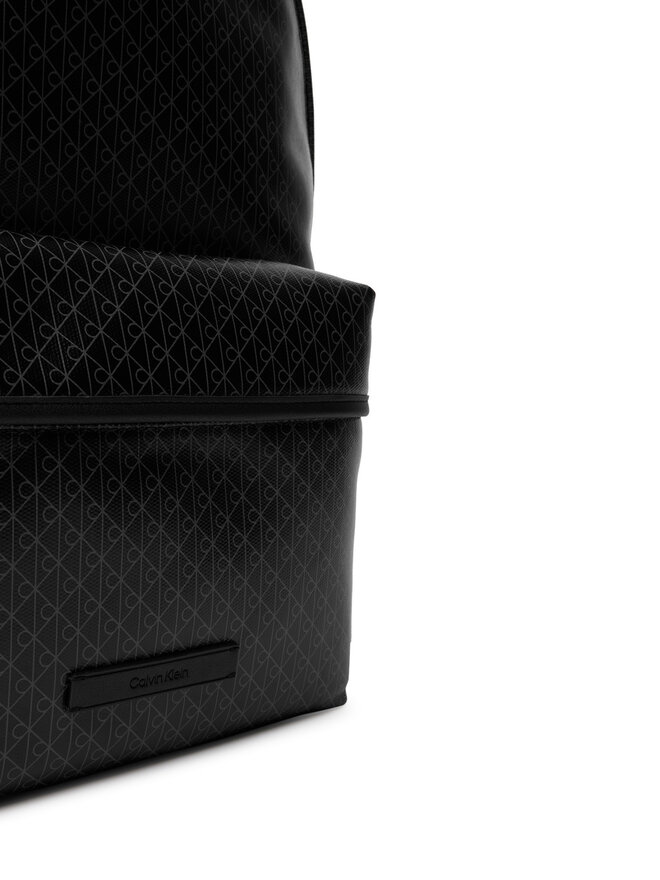 Calvin Klein Rucksack Calvin Klein Emblem Aop Coated Backpack LV04D3313G Schwarz