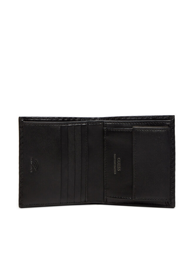 Guess Portafoglio grande da uomo Guess Mito SMMTCL LEA22 Nero