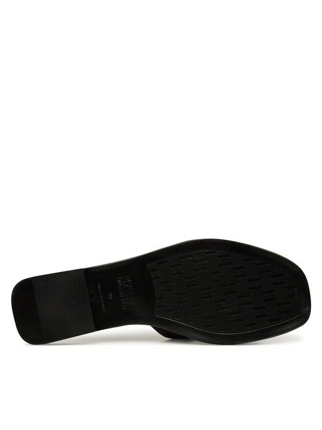 KARL LAGERFELD Şlapi KARL LAGERFELD Skoot II KL80402 Negru