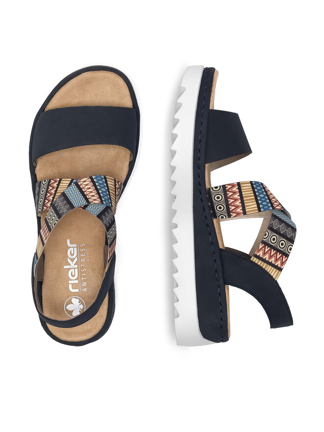 Rieker Sandalias Rieker V44G8-14 Azul marino