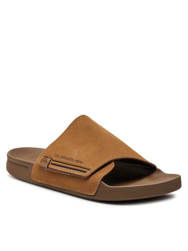 Quiksilver Klapki Quiksilver Rivi AQYL101378 Brązowy