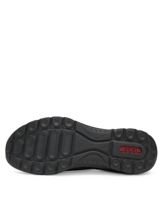 Rieker Sneakersy Rieker L32F1-00 Čierna