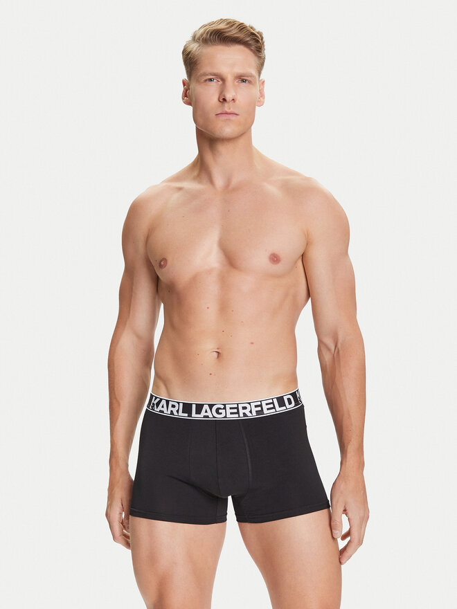 KARL LAGERFELD KARL LAGERFELD Pack de 3 bóxers A3M47010 Negro