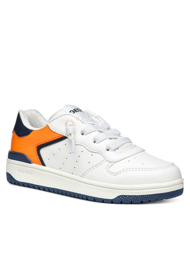 Geox Sneakersy Geox J Washiba J45LQB 5411 C1383 S Biały