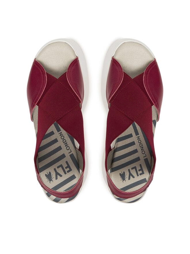 Fly London Sandalen Fly London Daifly P145216 Dunkelrot