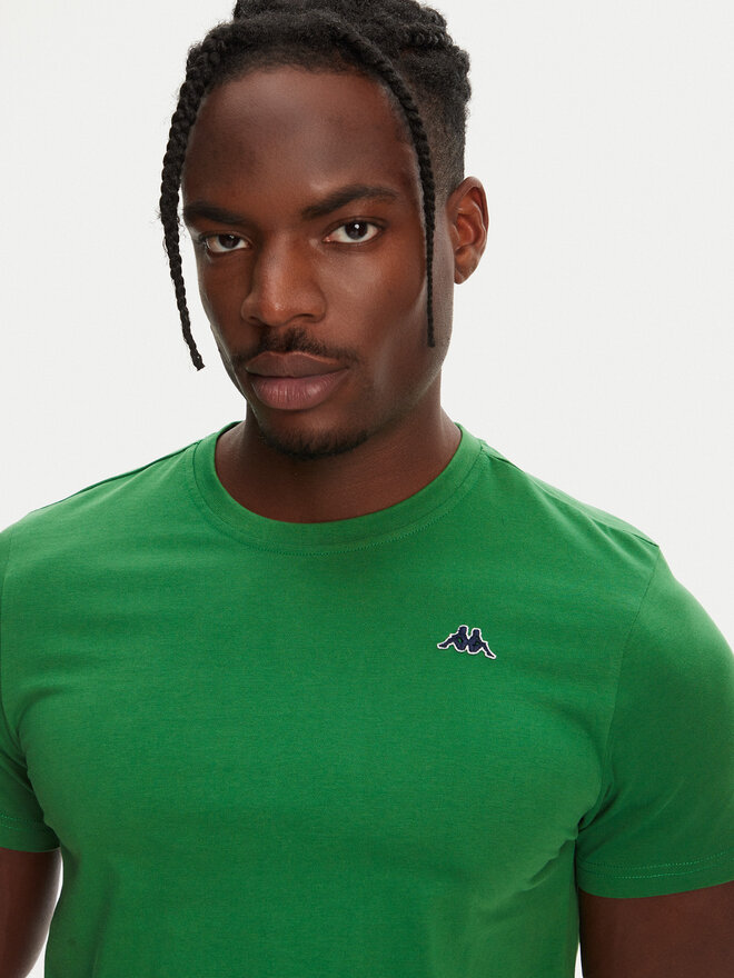 Robe di Kappa Robe di Kappa Camiseta Luc 611187W Verde Regular Fit