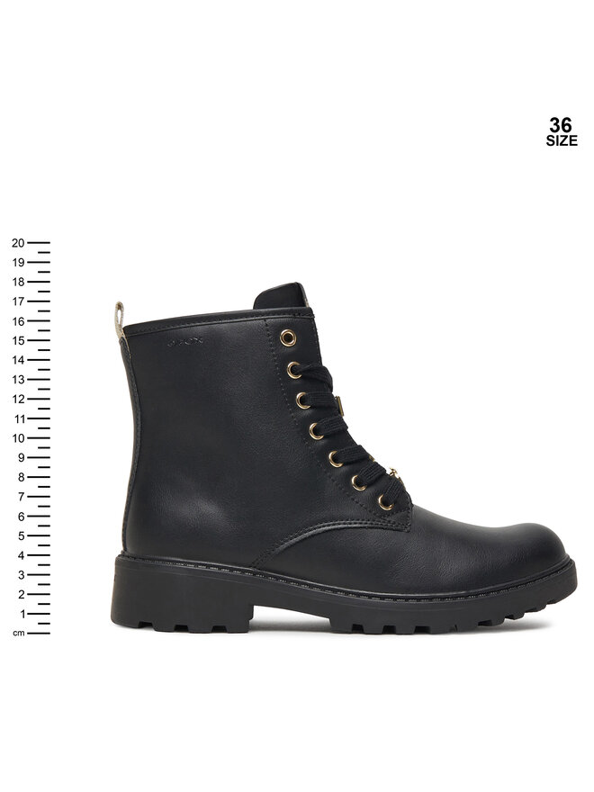 Geox Μπότες Geox J Casey J5620B 000BC C9999 D Μαύρο