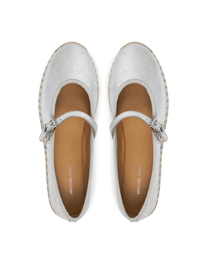MICHAEL Michael Kors Espadrilles MICHAEL Michael Kors Lynn 40S5LYFP2M Silberfarben