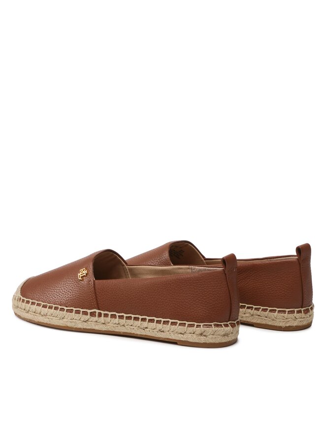 LAUREN RALPH LAUREN Espadryle Lauren Ralph Lauren Cameryn IV 802905304002 Brązowy
