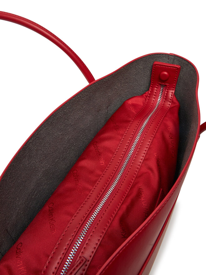 Calvin Klein Borsetta Calvin Klein Ck Linn Medium Shopper K60K613110 Rosso