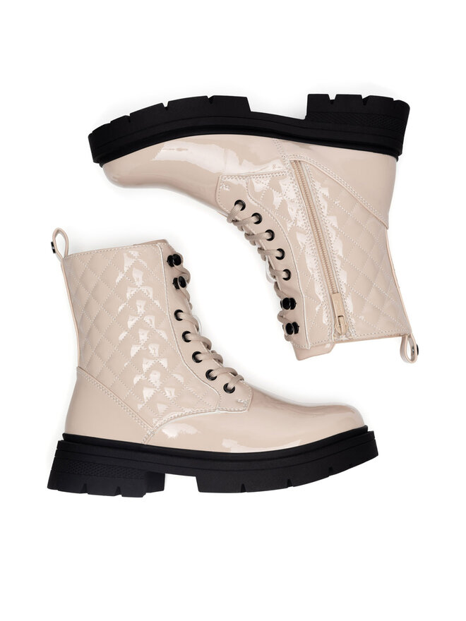 DeeZee Botines planos DeeZee CM231124-18 Beis