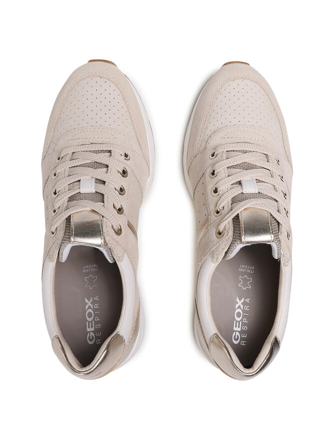 Geox Sneakers Geox D Zosma A D158LA 022CL C5000 Beige
