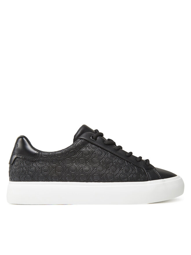 Calvin Klein Sneakers Calvin Klein Vulc Lace Up Mono Pu HW0HW02573 Schwarz