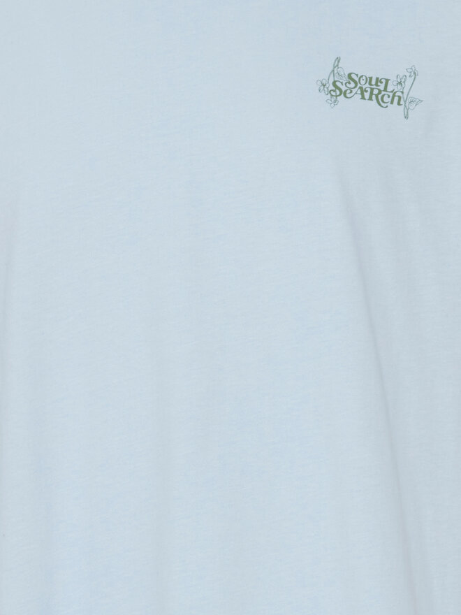 Blend Blend Camiseta 20716513 Celeste Regular Fit