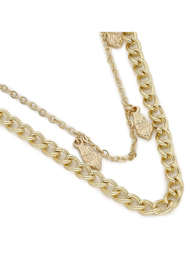 Pieces Ogrlica Pieces Balia 17135118 Zlata