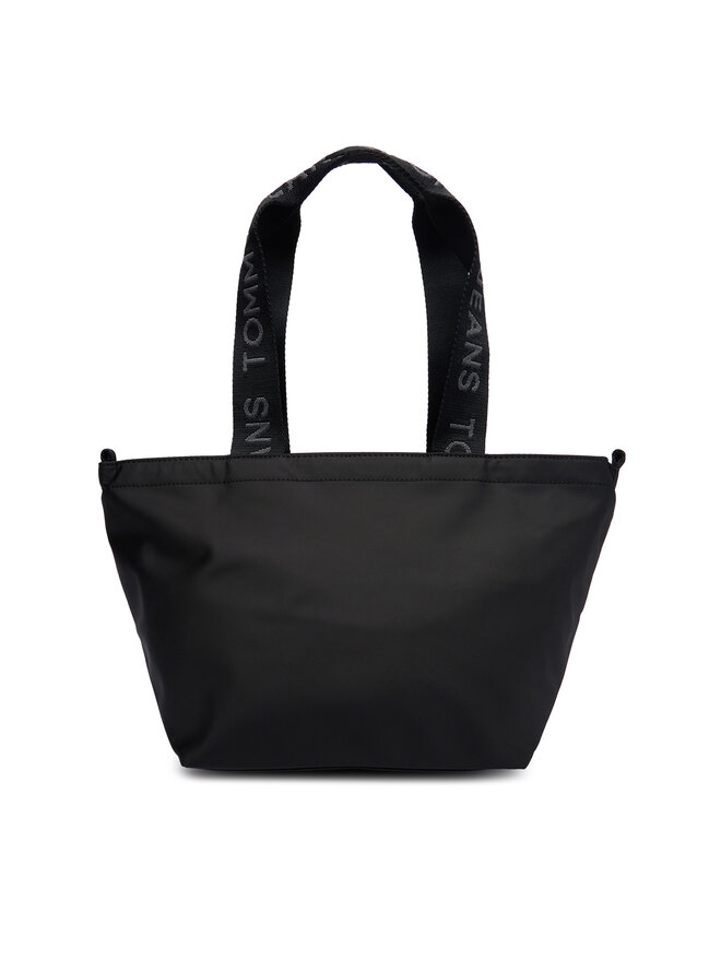 Tommy Jeans Geantă Tommy Jeans Tjw Ess Daily Mini Tote AW0AW17890 Negru