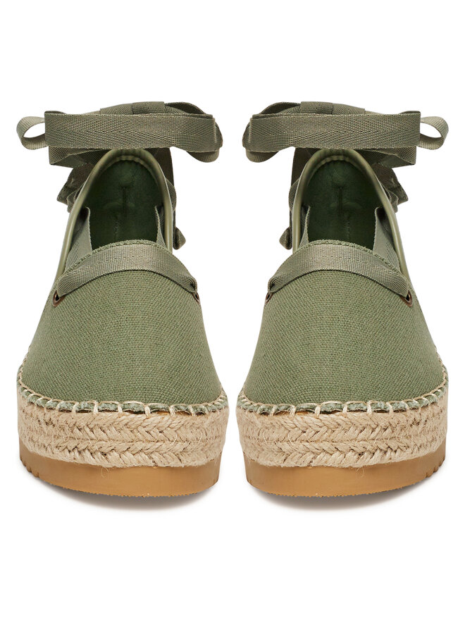 DeeZee Espadryle DeeZee ZYLS093 Zielony