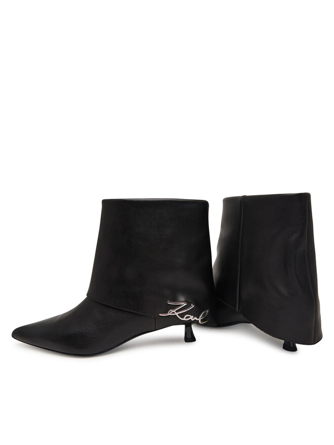 KARL LAGERFELD Ботильйони KARL LAGERFELD KL30141 Чорний