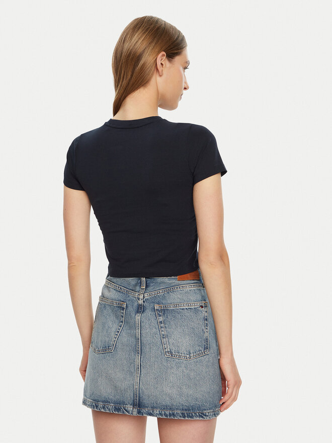 Guess Jeans Guess Jeans Majica W5RI59 J1314 Mornarsko modra Regular Fit