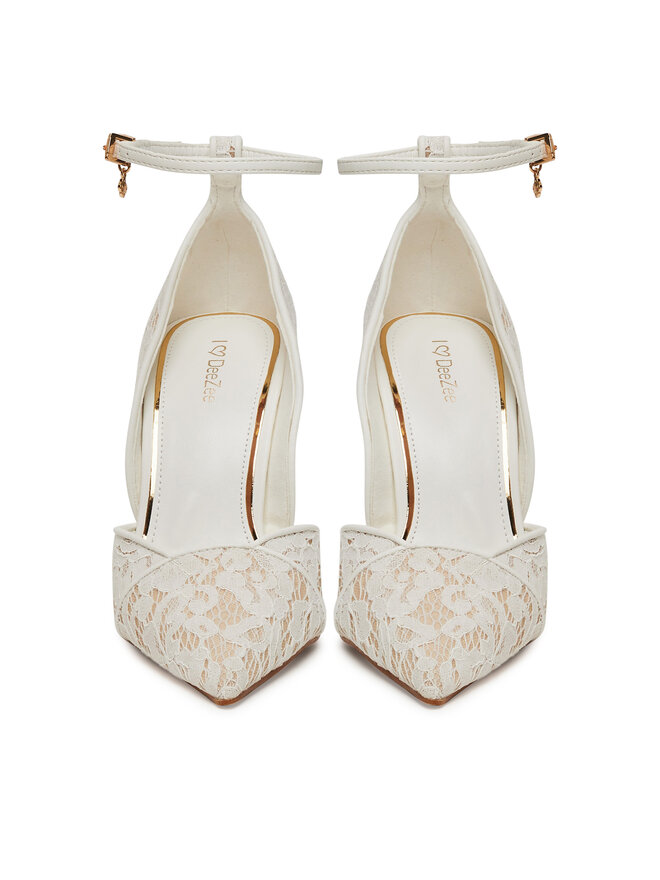 DeeZee High Heels DeeZee PX096 01 Weiß