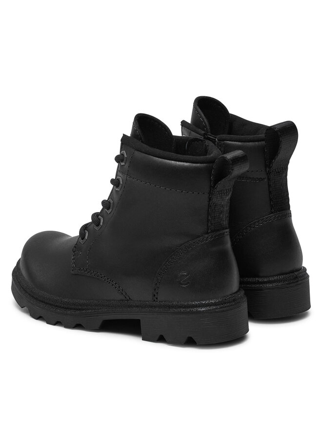 ECCO Šnurovacia obuv ECCO Grainer K 72822201001 Čierna