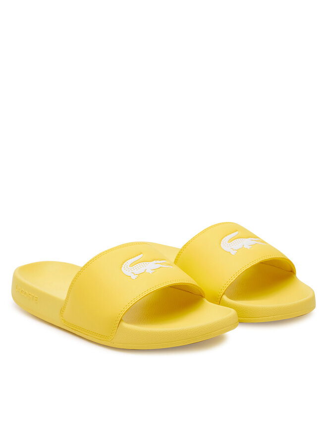 Lacoste Şlapi Lacoste Serve 0.0 7-49CFA0042 Galben