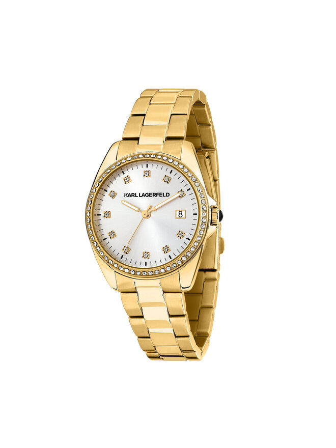 KARL LAGERFELD Hodinky KARL LAGERFELD R0553101505 Zlatá