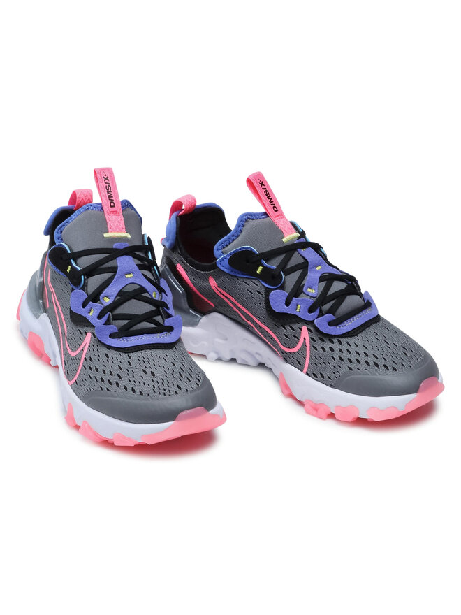 Nike Sneakersy Nike React Vision (Gs) CD6888 008 Sivá