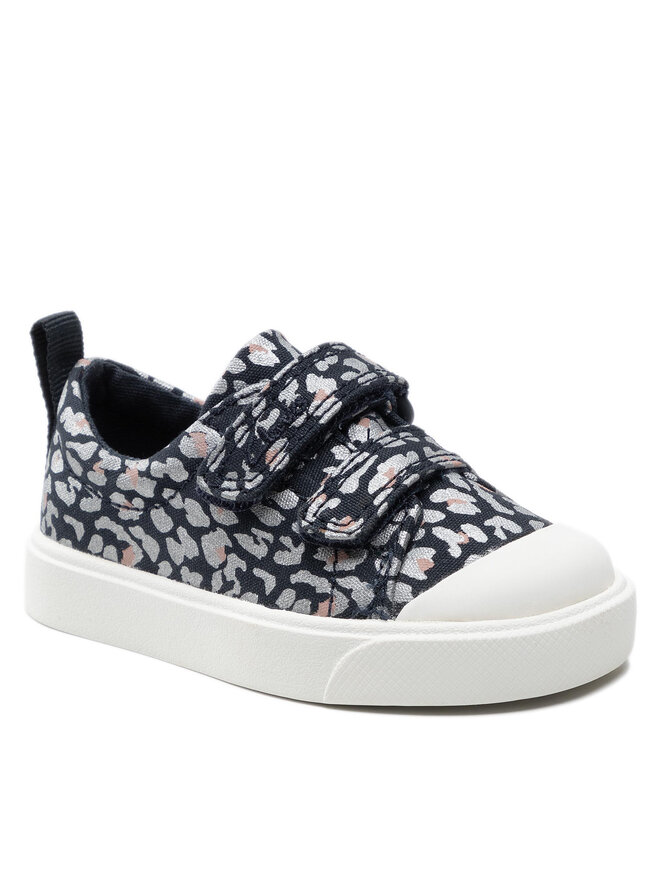 Clarks Tornacipő Clarks City Bright T. 261652036 Sötétkék