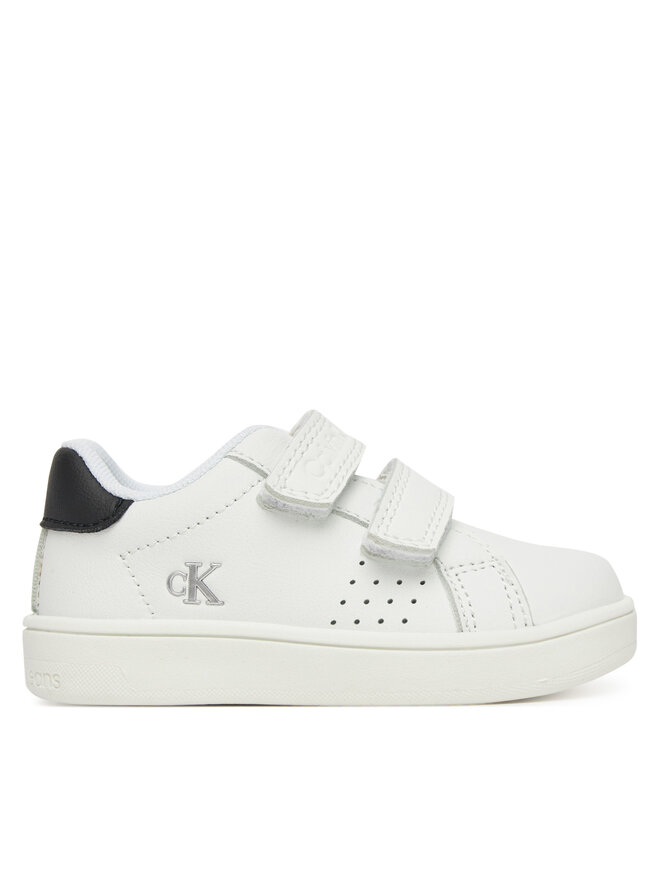 Calvin Klein Jeans Sneakersy Calvin Klein Jeans Low Cut Velcro Sneaker V1X9-82074-1355 M Biały