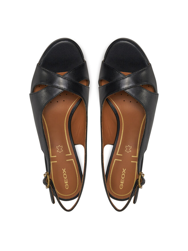 Geox Sandále Geox D Walk Pleasure 85S D45B6C 00043 C9999 Čierna