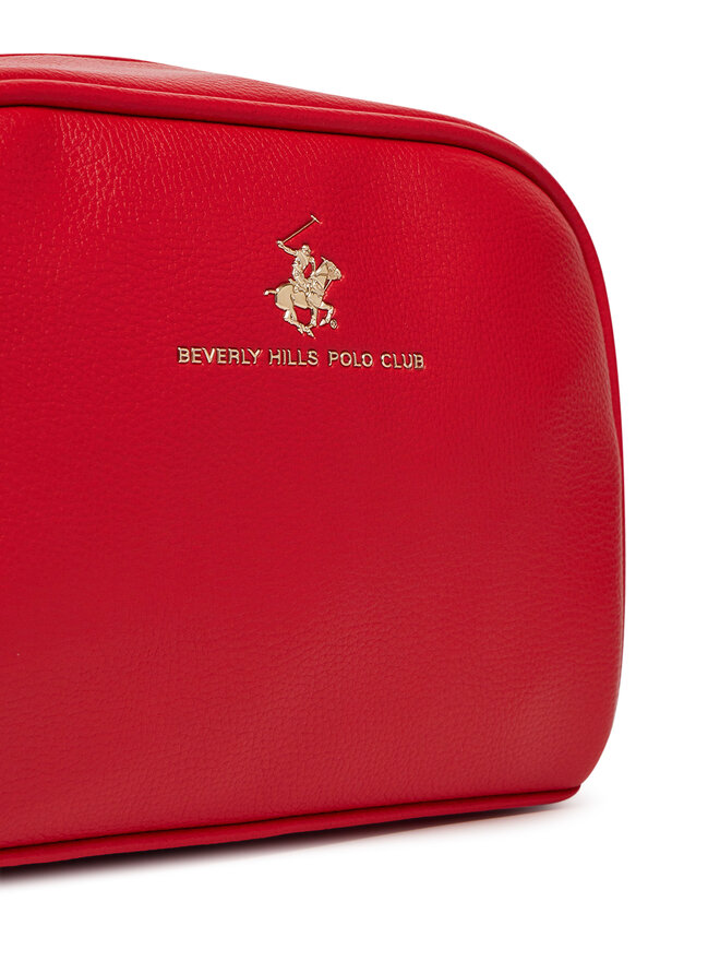 Beverly Hills Polo Club Kosmetyczka Beverly Hills Polo Club BHPC-U1-004-SS25 Czerwony