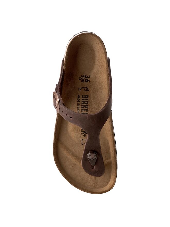 Birkenstock Chancletas Birkenstock Gizeh 0743831 Marrón