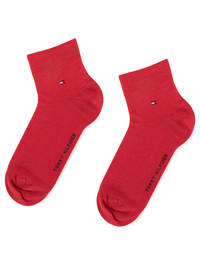 Tommy Hilfiger Súprava 2 párov členkových pánskych ponožiek Tommy Hilfiger 342025001 Tmavomodrá