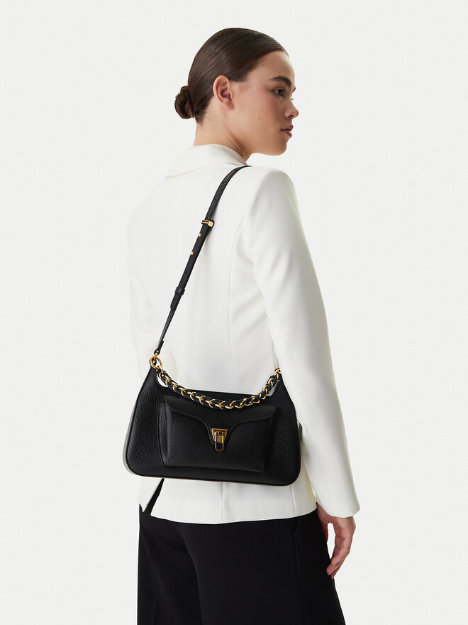 Coccinelle Handtasche Coccinelle TFK Coccinelle Beat Generatio E1 TFK 12 01 01 Schwarz