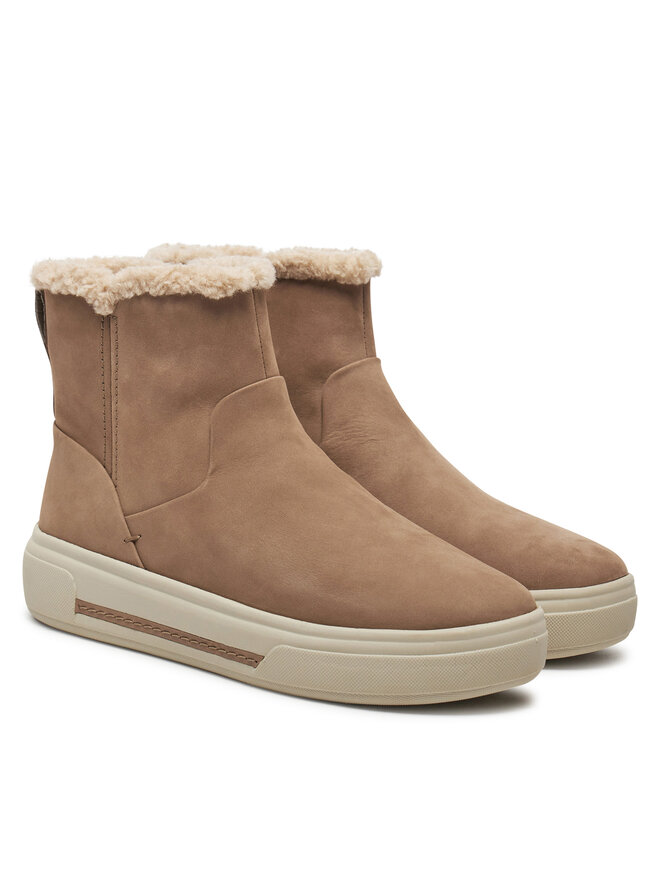Clarks Μποτάκια Clarks Hollyhock Lane 26178840 Μπεζ