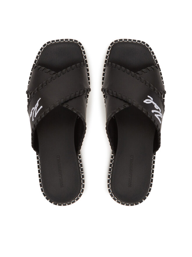 KARL LAGERFELD Шльопанці KARL LAGERFELD Kleo KL81372 Чорний