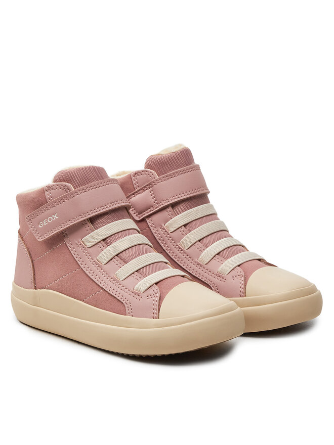 Geox Сникърси Geox J Gisli Girl J464NI 0AU54 C8014 M Розов