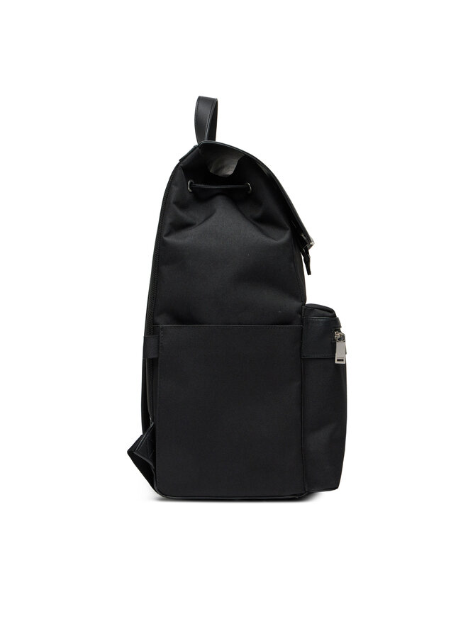 Calvin Klein Σακίδιο Calvin Klein Contrast Flap Backpack LV04D3030G Μαύρο