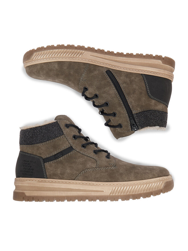 Rieker Schnürschuhe Rieker CEO-38542-25 Dunkelgrau
