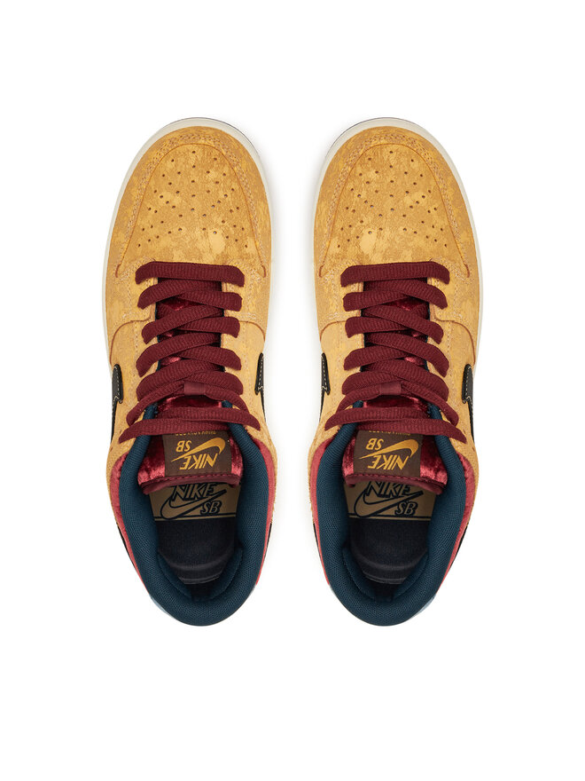 Nike Sneakersy Nike Sb Dunk Low Pro FZ1278 200 Żółty