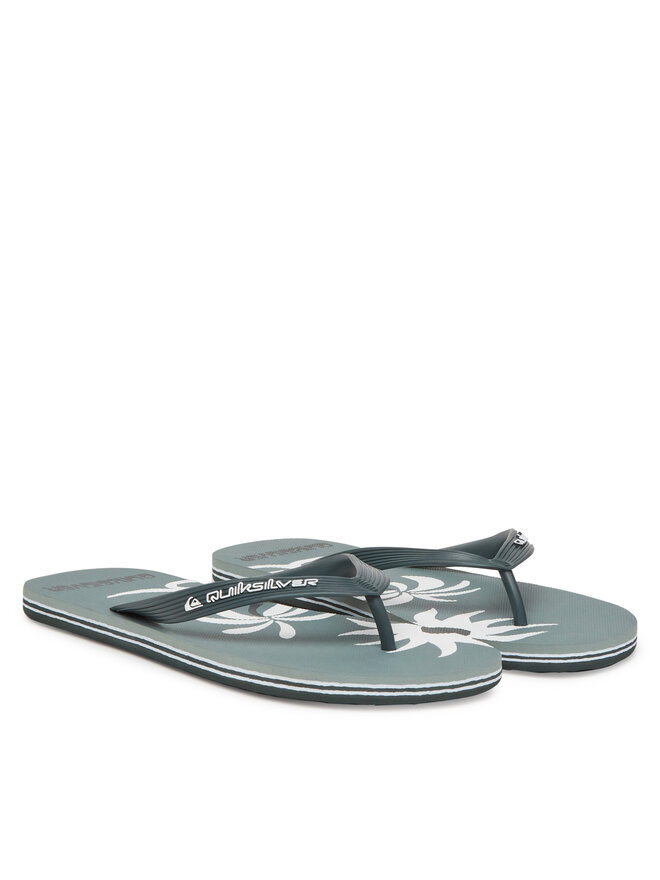 Quiksilver Čības uz pirksta Quiksilver Molokai Screen AQYL101427 Zaļš