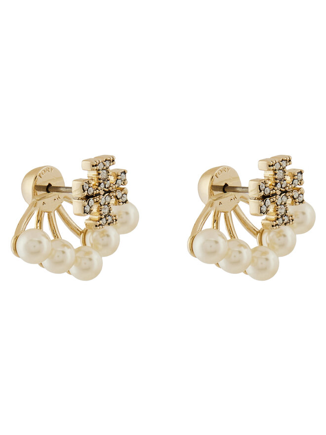 Tory Burch Orecchini Tory Burch Kira Pearl Front 163695 Oro