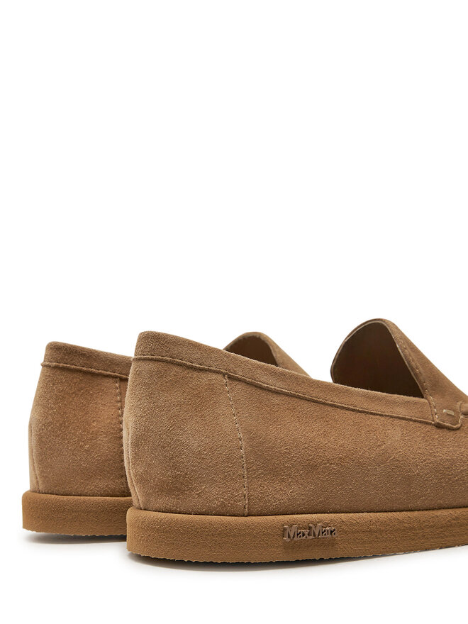 Max Mara Mokasyny Max Mara Softloafers 2424526311600 Beżowy
